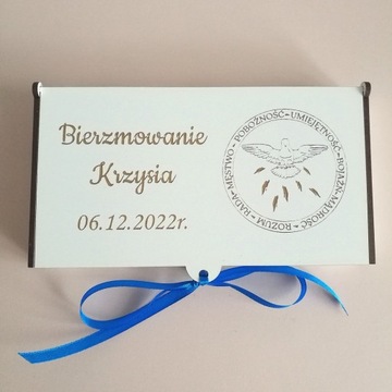 Сувенирная коробка-подтверждение денежного подарка