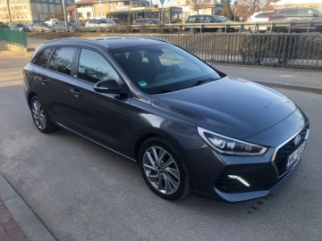 Hyundai i30 III Wagon 1.4 T-GDi 140KM 2018 HYUNDAI i30 1.4 T-GDI AUTOMAT LEDY ALU KAMERA NAVI GRZANE FOTELE KIEROWNICA, zdjęcie 2