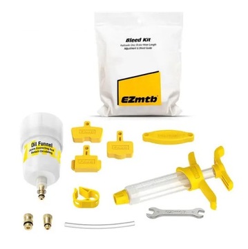 zestaw do odpowietrzania hamulców hydraulicznych shimano metalowy