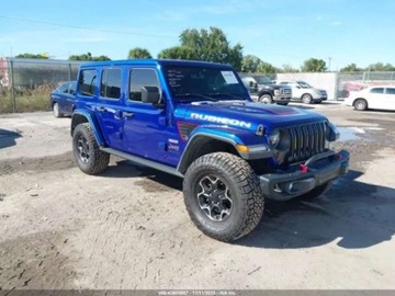 Jeep Wrangler IV Sport 4d Seria 5  2.0 GME Turbo  272KM 2020 Jeep Wrangler 2.0 272 KM, 4x4, wersja RUBICON RECON, mala szkoda, niska ak