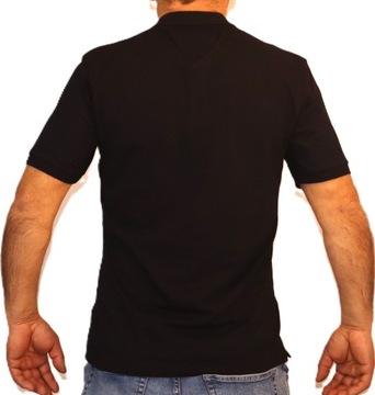 Tommy Hilfiger czarna koszulka polo TT poloshirt 3XL