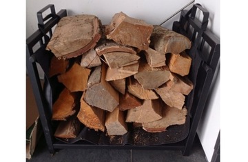 ДЕРЕВЯННАЯ КОРЗИНА ДЛЯ КАМИНА МЕТАЛЛИЧЕСКАЯ ПОДСТАВКА ЧЕРНАЯ ДЛЯ КАМИНА КАМИН