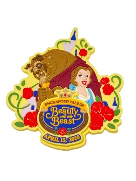 Magnez Magnes na lodówkę Disney piękna i bestia