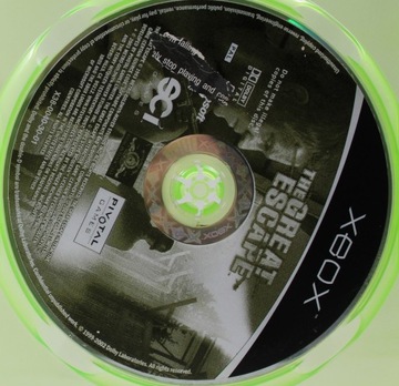 THE GREAT ESCAPE XBOX