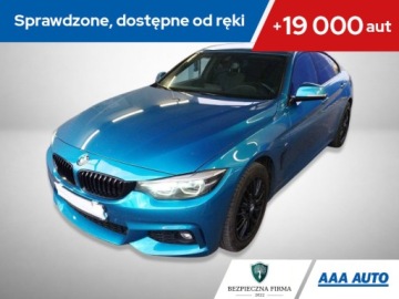 BMW Seria 4 F32-33-36 Coupe 420i (Euro 6) 184KM 2017 BMW 4 Gran Coupe 420i xDrive, Salon Polska