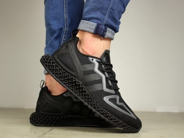 buty męskie Adidas 4D UNIKAT sneakersy CZARNE