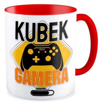 Kubek prezent Prawdziwy GAMER GRACZ Start Mission