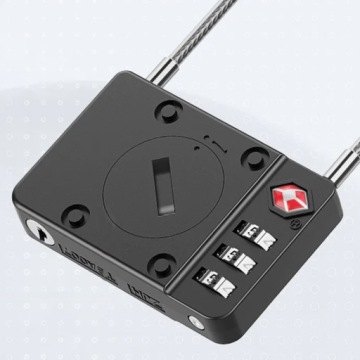 MiLock AirTag Bluetooth APPLE локатор, навесной замок для багажа, рюкзаков