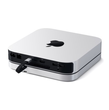 Подставка SATECHI HUB USB-C для Mac Mini Silver