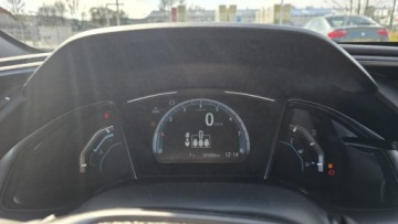 Honda Civic X Hatchback 5d 1.0 VTEC TURBO 126KM 2019 Honda Civic biala perla 1,0 i-vtec ledy duza navi, zdjęcie 9