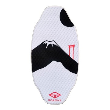 Skimboard GoZone Hiro Full White HPL EVA