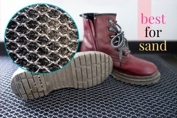 КОВРИК ДЛЯ ОБУВИ НА УЛИЦЕ ВХОДНОЙ 40x60 см