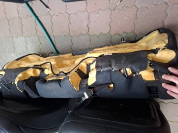 RENAULT KOLEOS II 16- SEDADLA POHOVKA KŮŽE ČERNÁ INITIAL EVROPA