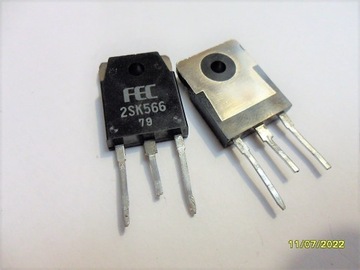 Tranzystor 2SK566 MOSFET z kanałem N; 800V; 2,9A