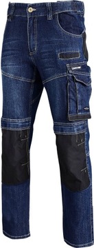 LAHTI PRO SPODNIE ROBOCZE JEANS STRECH L40510r.3XL