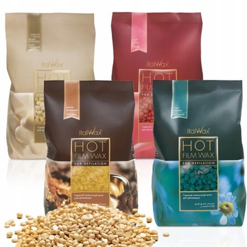 4+1 ItalWax ТВЕРДЫЙ ВОСК для ДЕПИЛЯЦИИ в гранулах