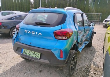 Dacia Spring Crossover Elektryczny 45KM 2023 Dacia Spring 2023 ELEKTRYK Salonowy. AUTOMAT. Uszkodzony. Poobijany., zdjęcie 3