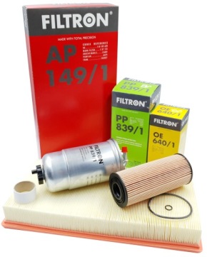 FILTRON ZESTAW FILTRÓW SKODA OCTAVIA I 1.9TDI