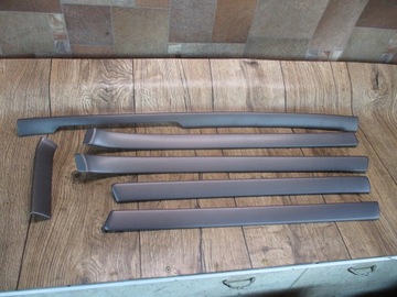 DEKORY LISTWY DRZWI AUDI A4 B5 94-01r. KOMPLET EUROPA PASKI
