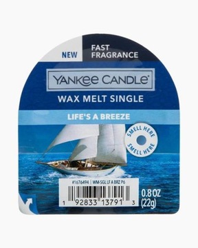 Yankee Candle Classic Wax Lifes A Breeze 22g