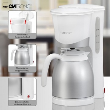 КОФЕМАШИНА TRIP С CLATRONIC KA THERMOS