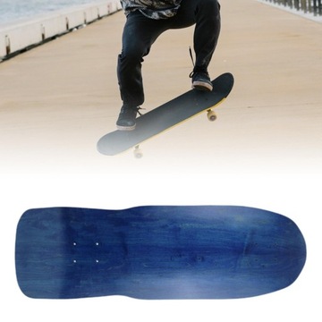 Скейтборд Пустой Скейтборд Деревянный Скейтборд Живопись Голубой