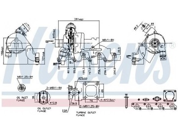 TURBO FORD TRANSIT TOURNEO 2.0 02-06