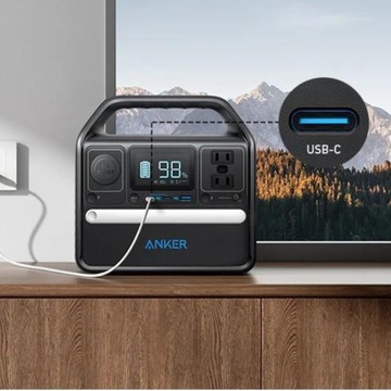 Портативная электростанция Anker PowerHouse 522 320 Втч мощностью 300 Вт