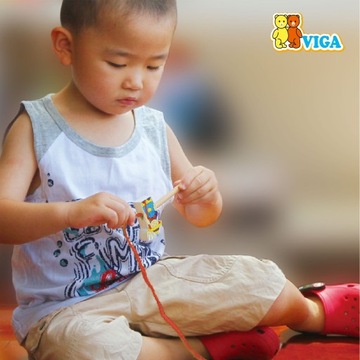 ДЕРЕВЯННАЯ РЕЗЬБА VIGA FARMA BLOCKS MONTESSORI