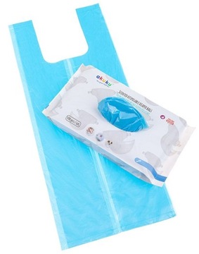 AKUKU Ароматические мешочки для использованных подгузников 100 шт.