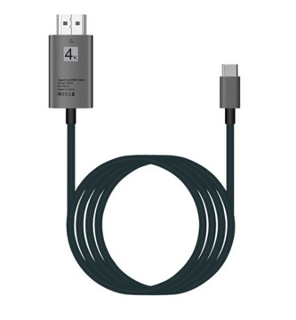 КАБЕЛЬ-АДАПТЕР USB-C 3.1 HDMI 4K MHL 200 см для телефона Macbook