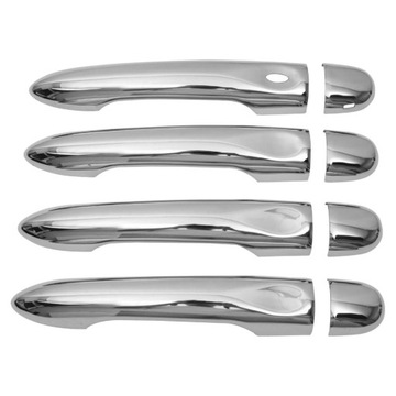 Renault Megane 3 2010+ Накладки на ручки дверей БЕЗ КЛЮЧЕЙ