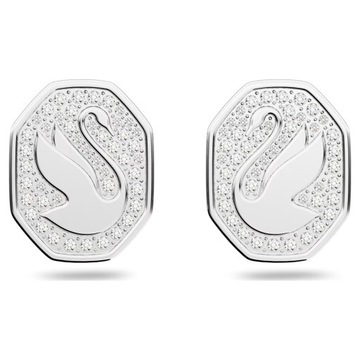 SWAROVSKI - Náušnice Signum Swan White RHS