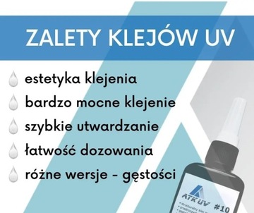 ATK UV16 тонкий УФ клей для оргстекла