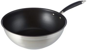Amazonbasics Patelnia, Czarny, Średnica 28 cm Pojedynczy