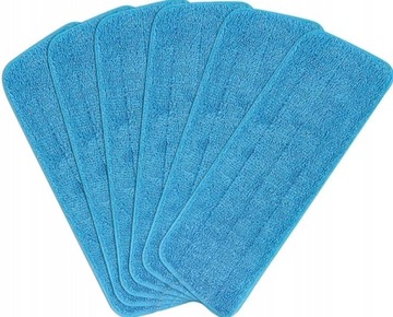 ZAPAS NAKŁADKA DO SPRAY MOPA ZE SPRYSKIWACZEM PŁASKI WKŁAD RZEP NIEBIESKI