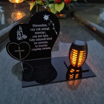 СОЛНЕЧНАЯ СВЕЧА СТАТУЭТКА ДЛЯ КЛАДБИЩА GRAVE КОЛЛЕКЦИЯ 2024 ПЛАМЯ НОВАЯ