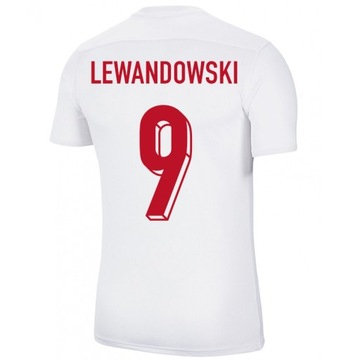 ФУТБОЛКА NIKE Football ПОЛЬША выбери свой НАЗВАНИЕ 147-158 LEWANDOWSKI