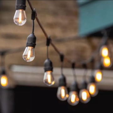 Гирлянда из 10 светодиодов для уличного освещения IP65 + 10 лампочек в комплекте