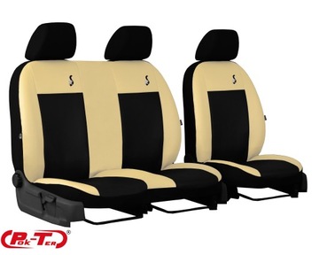 КОЖАНЫЕ ЧЕХОЛЫ ДЛЯ RENAULT TRAFIC 2 2+1