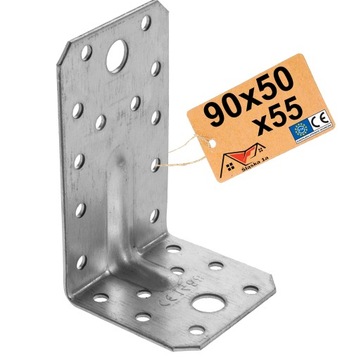 Уголок соединительный столярный 90х50х55х2,5мм 10 шт.