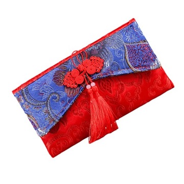 Китайский Лунный Новый Год Красный Денежный Конверт Подарочный Стиль D Горизонтальный