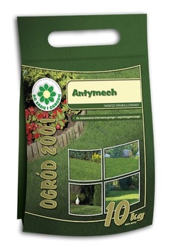 OGRÓD 2001 ANTYMECH 10kg nawóz do trawy z żelazem ZWALCZA MECH 2w1 DOKARMIA