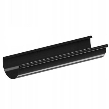 RYNNA KROP PCV 125 dł.1mral 9005 CZARNY