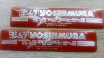 YOSHIMURA Titan Cyclon RED Alu + Бесплатная эмблема