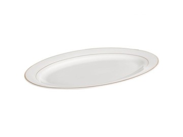 PÓŁMISEK PORCELANOWY AURA GOLD AMBITION 30,5CM