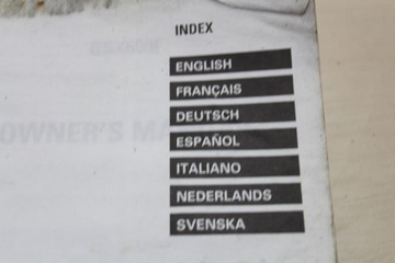 SUZUKI GSX600F JAJKO РУКОВОДСТВО РУКОВОДСТВО ПО ЭКСПЛУАТАЦИИ