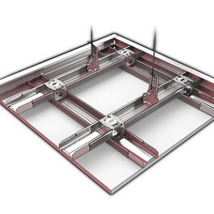 КРЕСТОВОЙ СОЕДИНИТЕЛЬ BUDMAT ДЛЯ CD-ПРОФИЛЕЙ, ПОДВЕСНЫХ ПОТОЛКОВ, ЩИТОВ GKY, 100 шт.