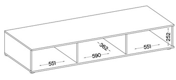 Сальса черный ремесленный шкаф с комодом