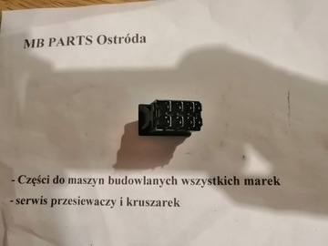 Włącznik w kabinie 8 pinów młot do JCB 3cx,4cx, ładowarek,koparek-701/60002